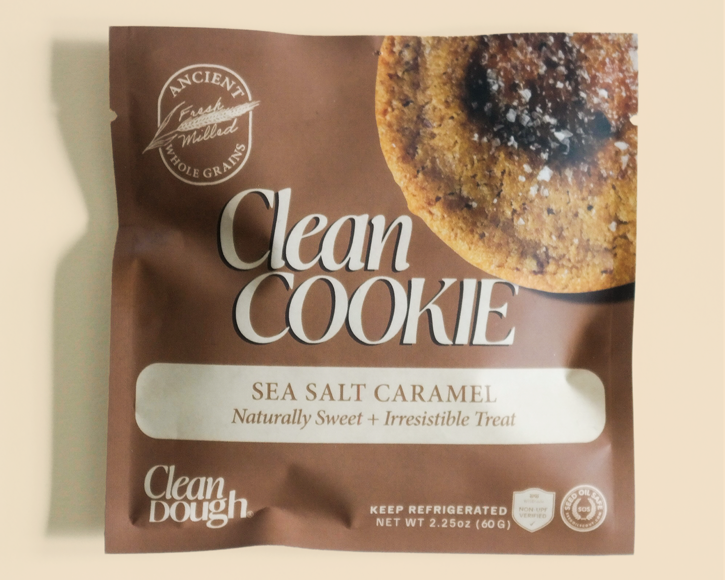 Sea Salt Caramel Clean Cookie