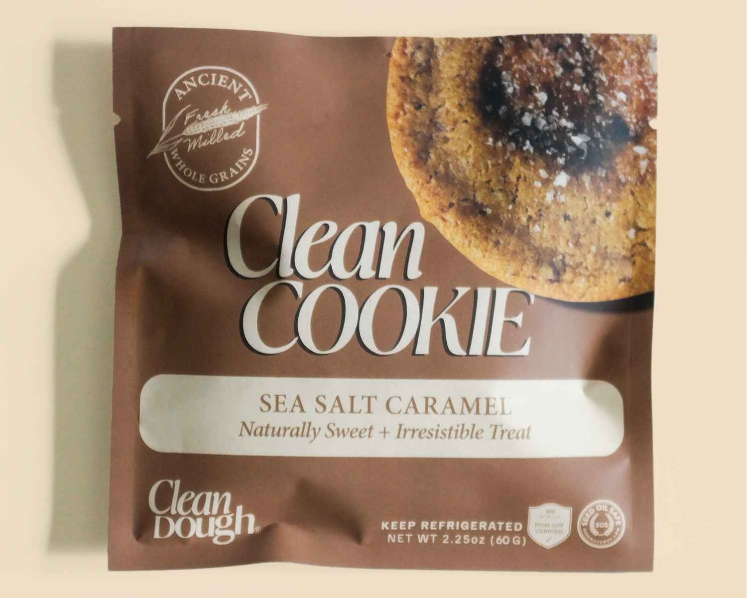Sea Salt Caramel Clean Cookie