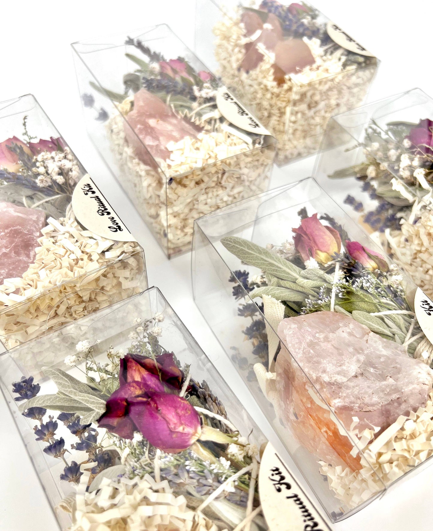 LOVE RITUAL KIT - Self-Love & Gifting - Smoke Cleansing: Re-Usable Glass Jar