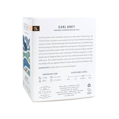 Earl Grey Organic Black Tea Sachets