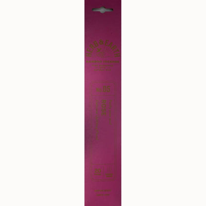 Herb & Earth Incense 20 Sticks - Rose