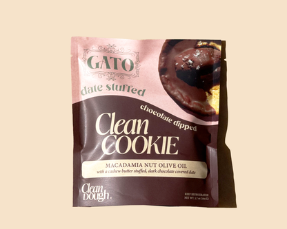 Clean Dough X Gato Macadamia Nut Olive Oil Date Stuffed Cookie