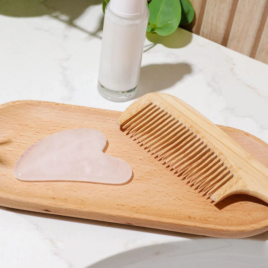 Rose Quartz Gua Sha Stone