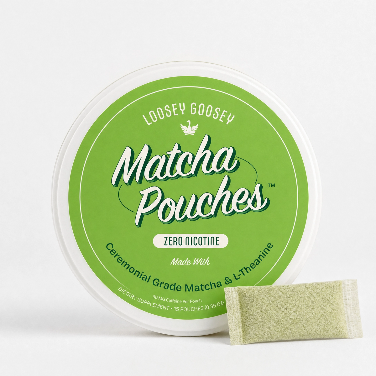 Loosey Goosey Matcha Energy Pouches