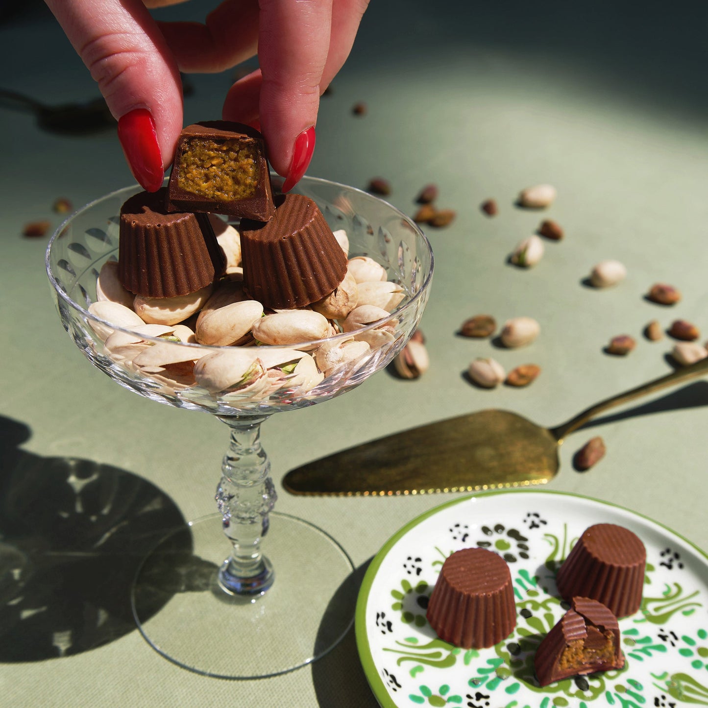 Mez Mini Sweet Milk Pistachio Crunch Cups bag