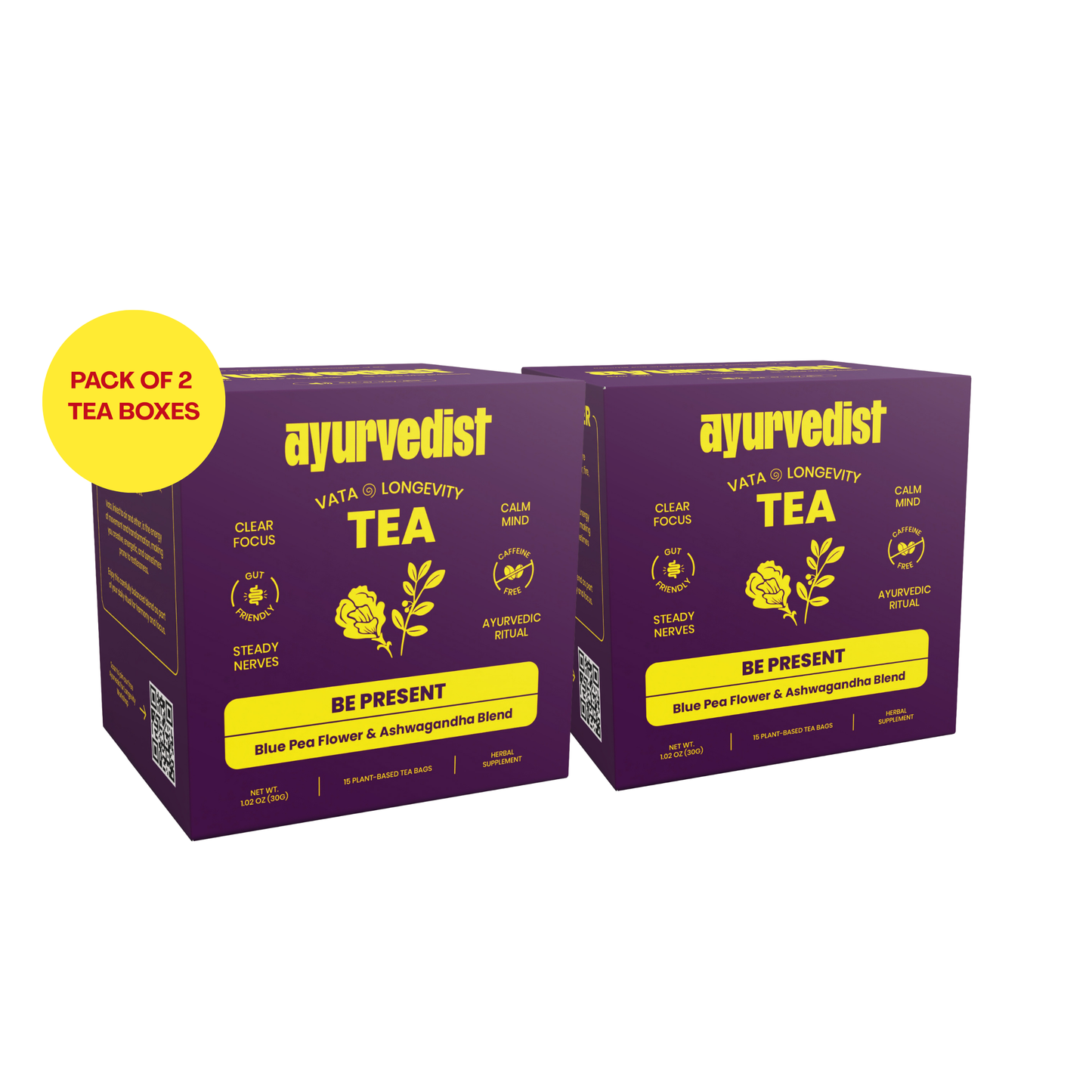 Be Present Vata Longevity Tea
