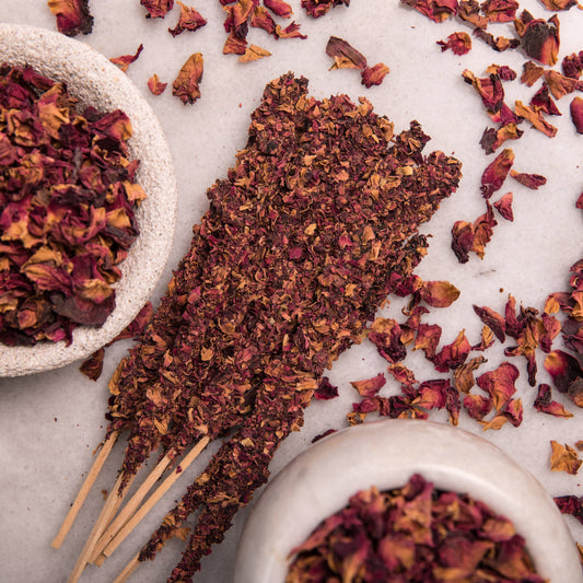 Rose Flowers & Herbs Incense