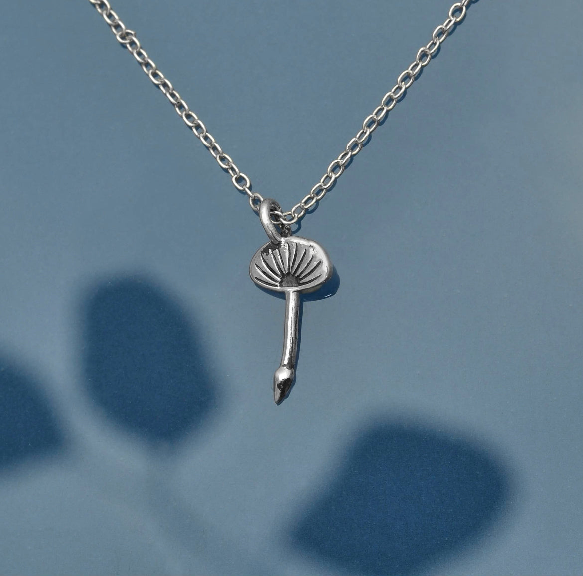 Sterling Silver Dandelion Fluff Necklace